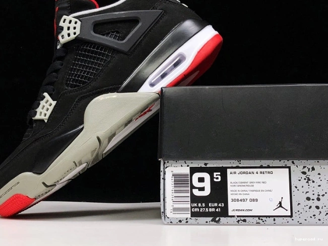 CEMENT 4 308497-060 BLACK JORDAN RETRO 0818
